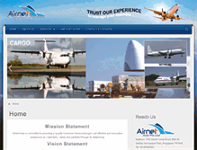 Tablet Screenshot of airnetasia.com